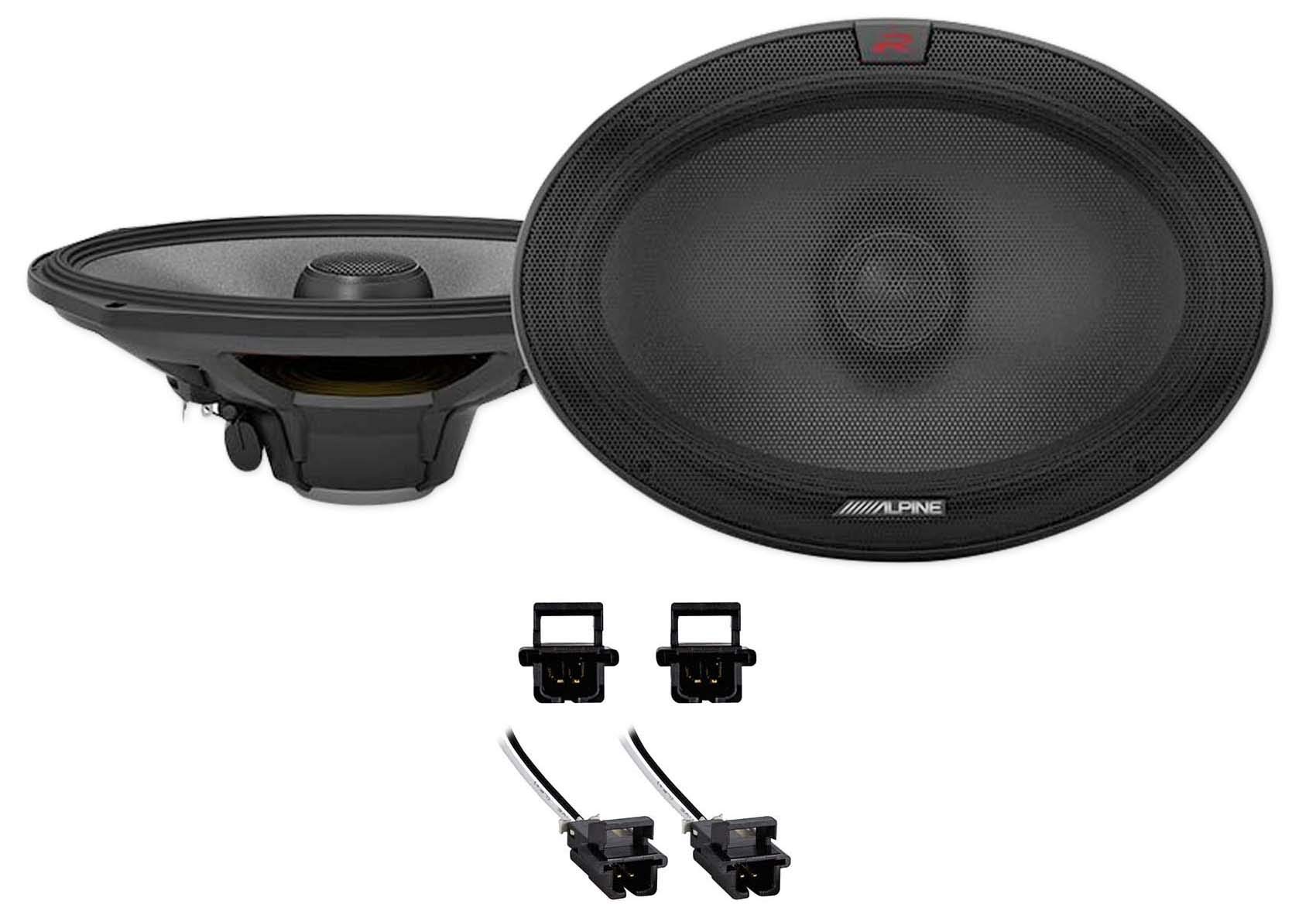 ラウンド用品・アクセサリー approach s62 Amazon.com: Alpine Pair R-S69.2 300 Watt 6x9 Car Audio Coaxial 2